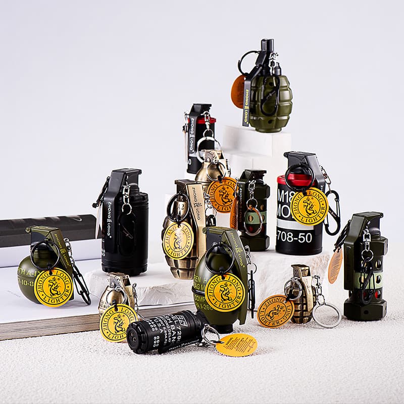 Creative Dual Fire Inflatable Arm Swing Watch Lighter Quick Hand Source Wholesale Home Daily Use Firearm Fast Delivery
