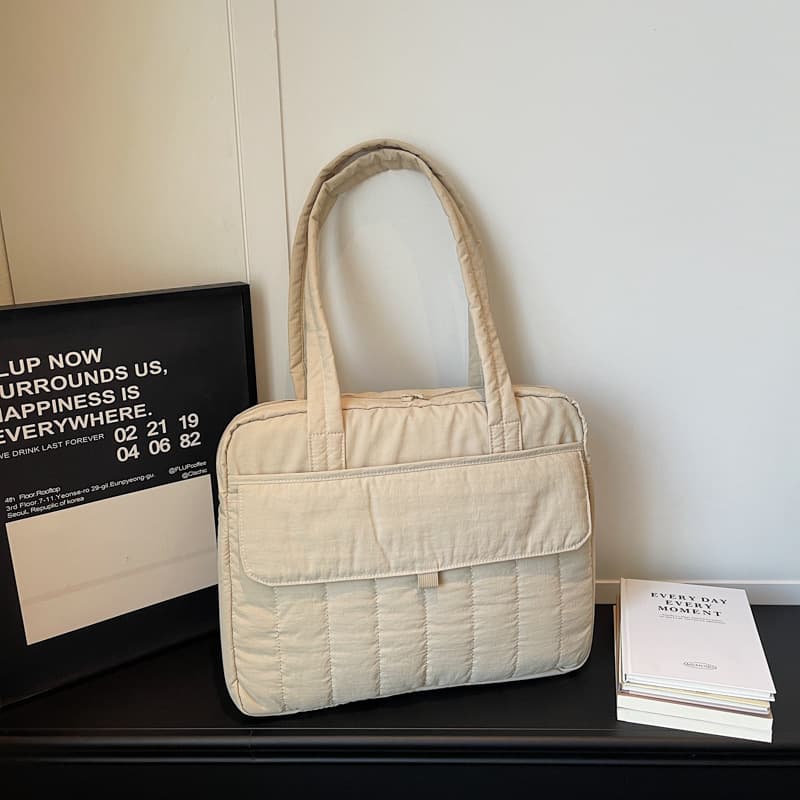 Minimalist Fashion Protective Laptop Bag, 2025 New Commuter iPad Shoulder Bag Handbag Tote for Women College Students