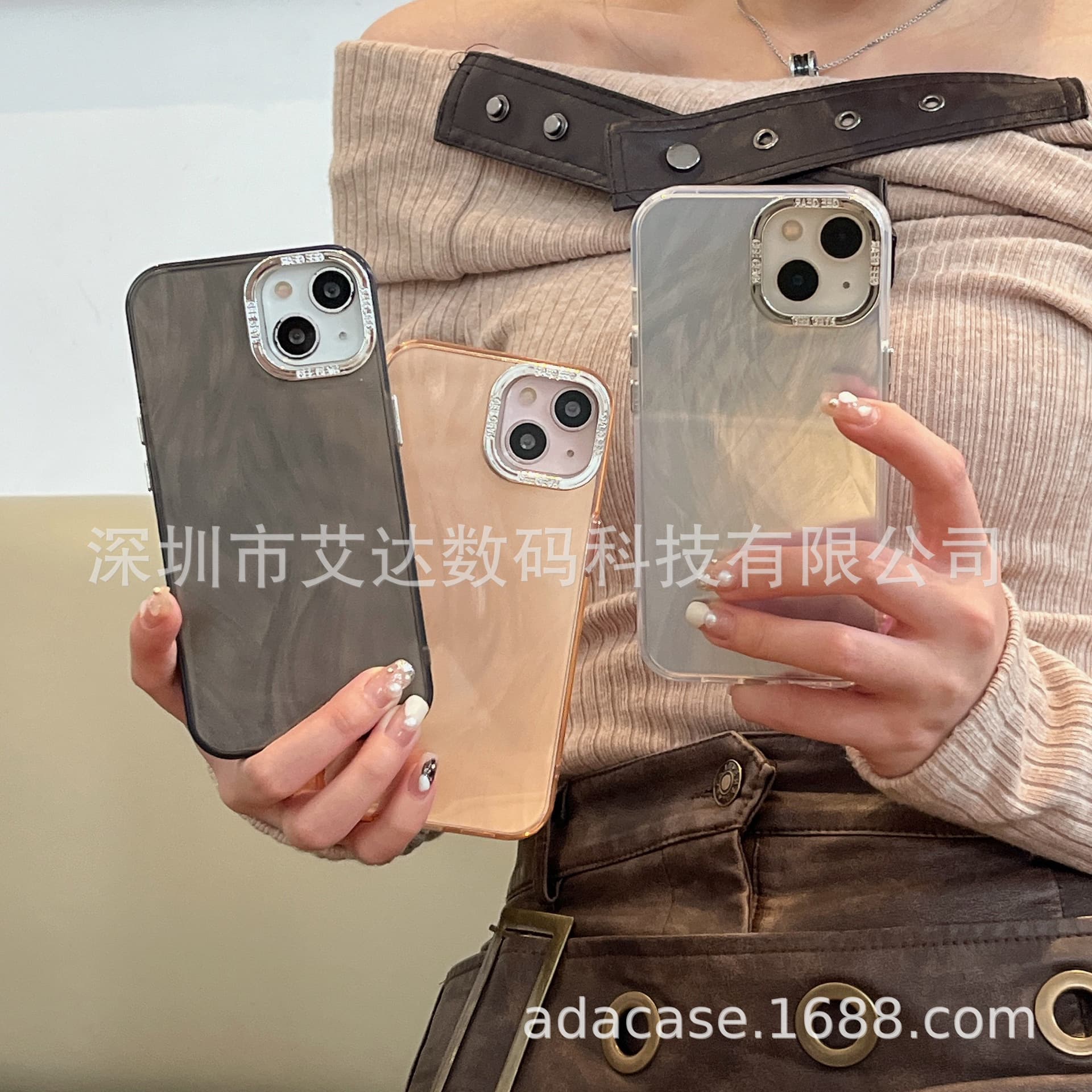Custom IMD Double-Sided Phone Case for Phonecases 16P 15 Pro Max IMD Prototype Laser Electroplating