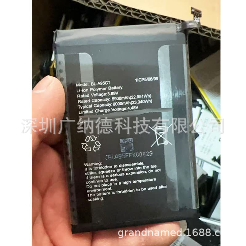 Compatible with New BL-A95CT Phone Battery 6000mAh 3.8V Brand New Cell