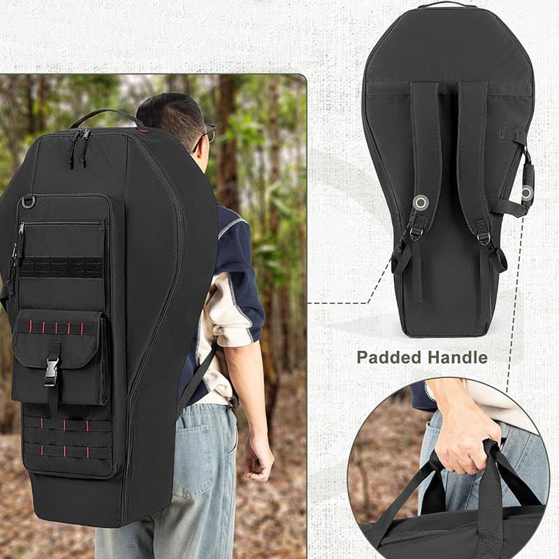 Cross-border Custom Bow Storage Bag Tactical Archery Hunting Bow Bag Adventure Soft Compound Crossbow Bag