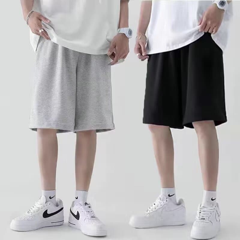 2026 Summer Durable Wear-Resistant Shorts for Men, Plus Size Solid Color Loose Casual Pants for Outdoor Wear and Sports