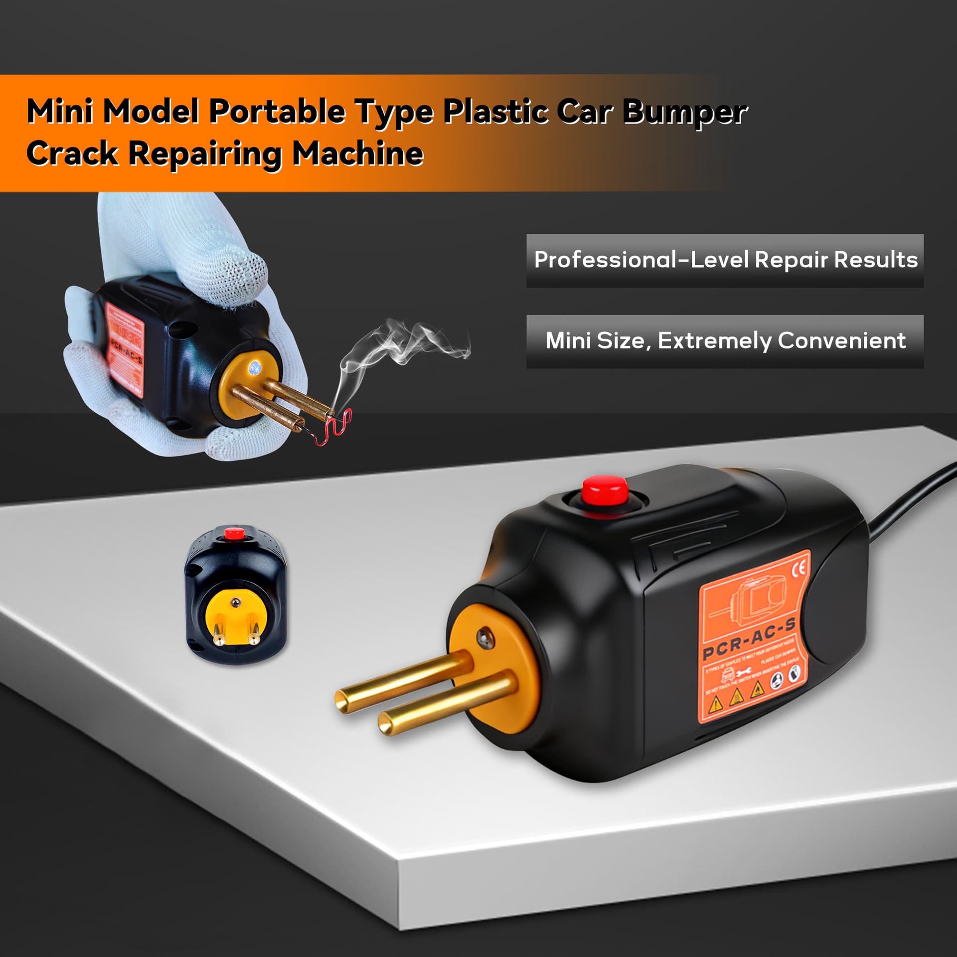 PCR-AC-M-50W Car Bumper Repair Tool, Cracked Plastic Welding Machine