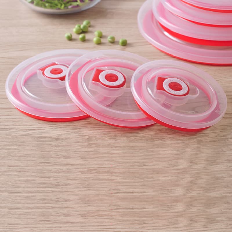 Manufacturer Wholesale Instant Noodle Bowl Covers, Sealing Lids, Plastic and Silicone Microwave-Safe Food Container Lids