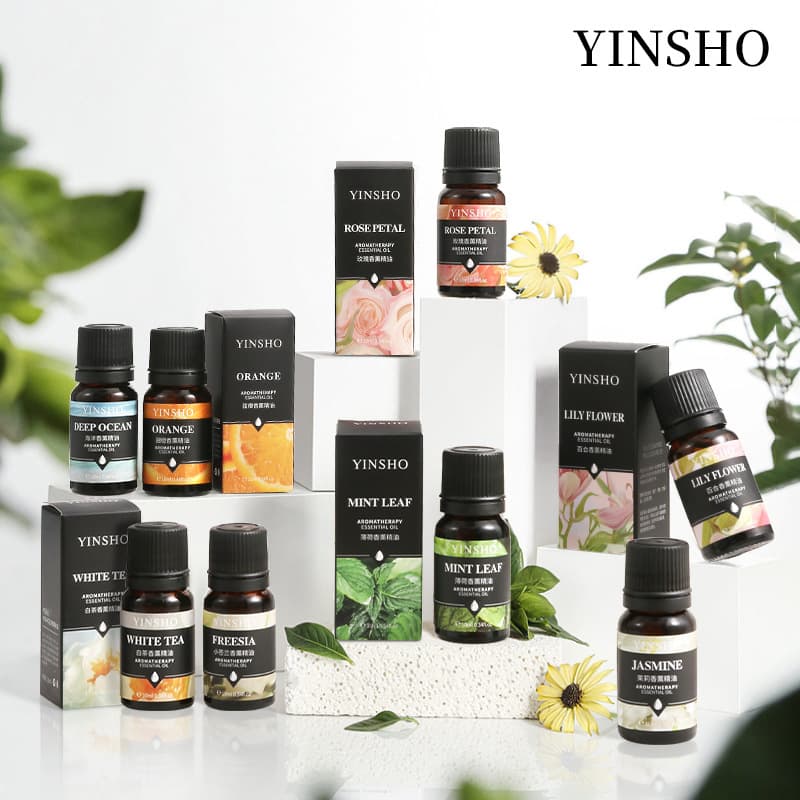 YINSHO Water-Soluble Aromatherapy Essential Oil Car Home Air Freshener Odor Eliminator Humidifier Aromatherapy Oil