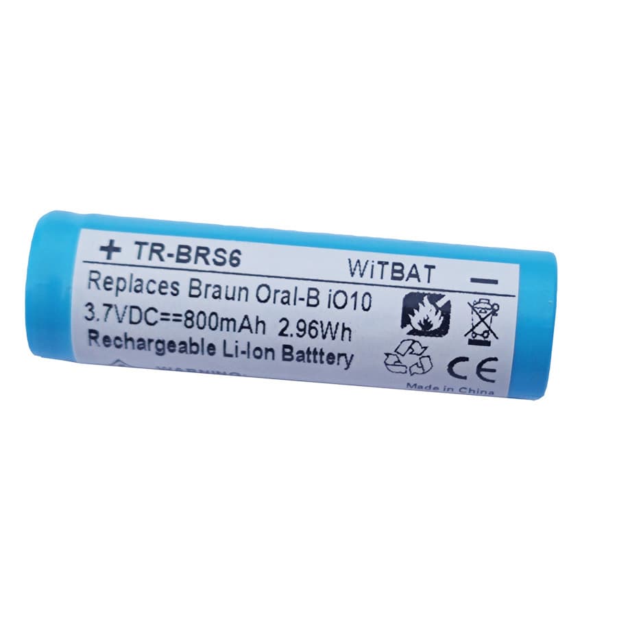 Compatible with Braun Oral-B iO10, iO6, iO7, iO8, iO9 electric toothbrush battery