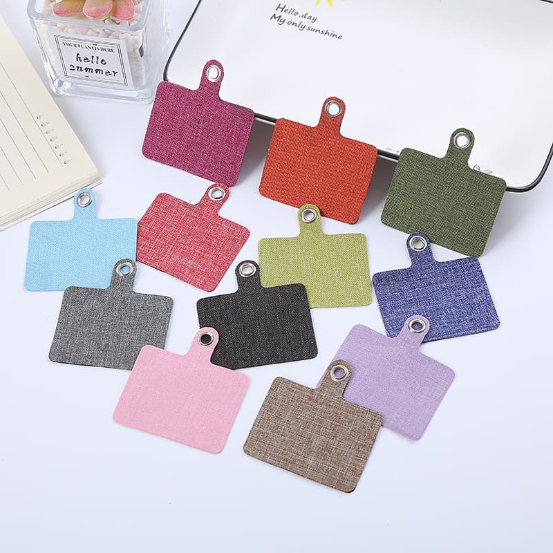 Factory lanyard sticker plate phone lanyard clip plate phone case washer multi-color in stock wholesale clip plate wholesale