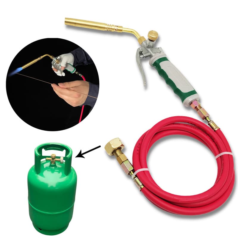 High-temperature Liquefied Gas Welding Torch Spray Gun Tube Oxygen-free Spray Gun Lpg Hand Torch