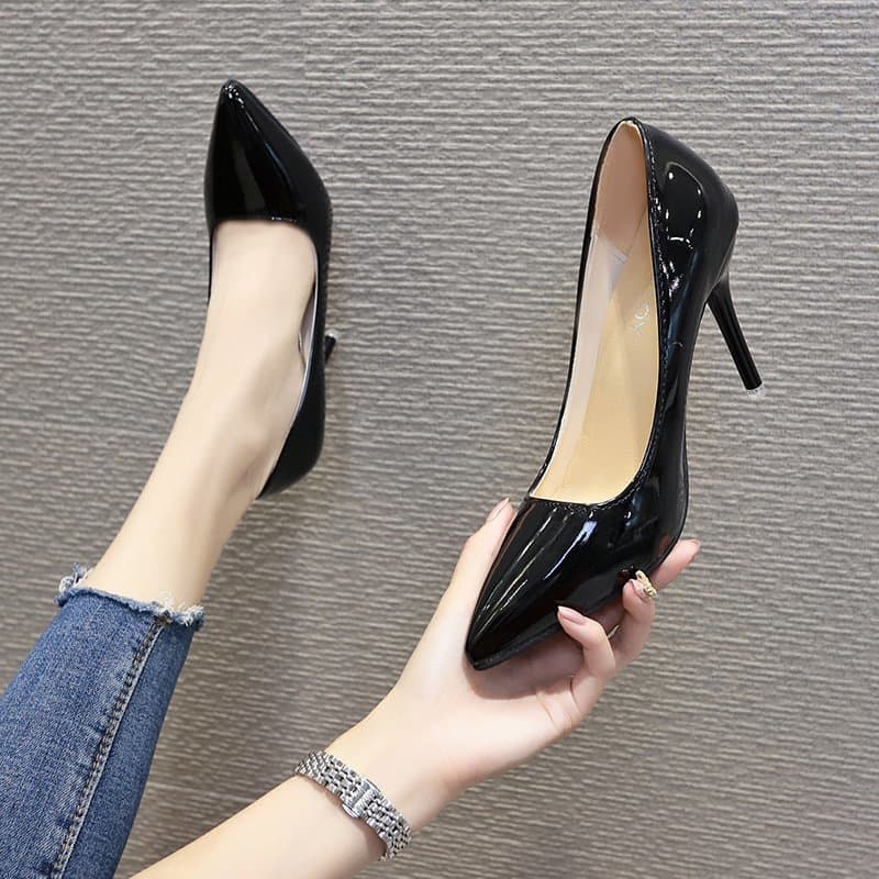 Size 35-50 Extra Large High Heels 10cm Stiletto 48 Sexy Flats for Women 47 Reverse String 46 Cross-Dressing Transvestite Shoes 45