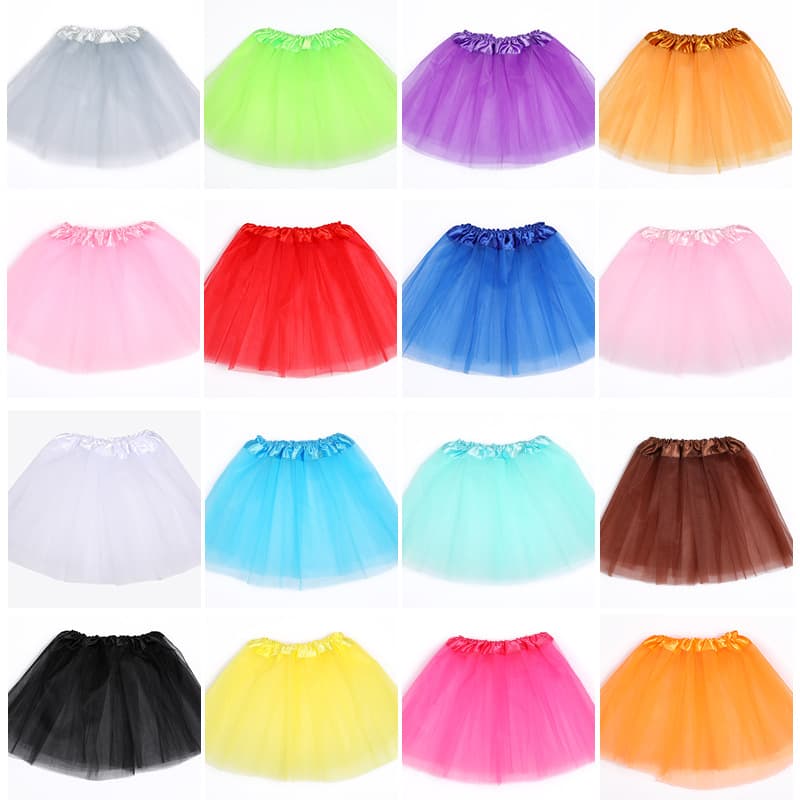European and American yarn skirt factory children's clothing children's tutu skirt three-layer three-piece skirt princess tutu skirt wholesale cross-border Amazon