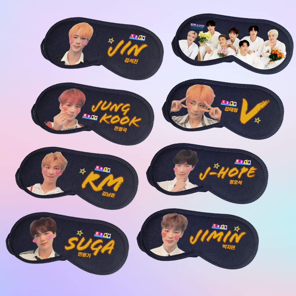 South Korea BTS Bulletproof Boy Scouts Surrounding Tian Jiuguo Jin Taiheng Park Zhimin Eye Mask Sleep Travel Shading YZ08