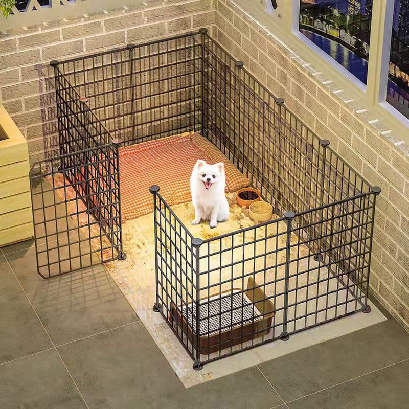 Dog Playpen Home Indoor Pet Fence Teddy Bichon Corgi Chihuahua Small Dog Gate Dog Cage