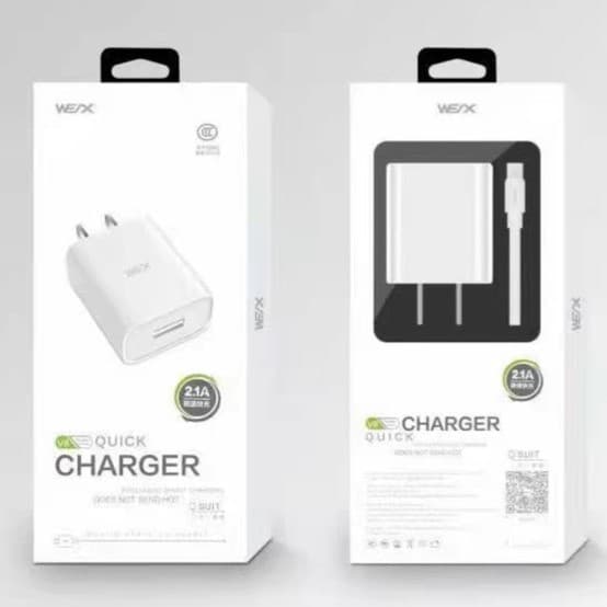 WLX Charger Compatible with Android and Apple Type-C Charger Set Charging Head