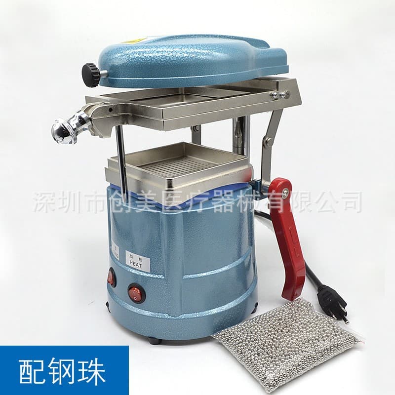 Dental Vacuum Forming Machine Retainer Film Sheet Orthodontic Heat Forming Equipment Oral Pressure Molding Machine