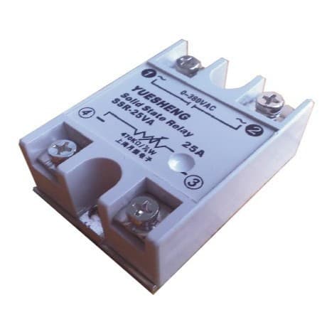 SSR-25VA resistive solid-state voltage regulator, solid-state voltage regulator, Shanghai Yuesheng Electronics