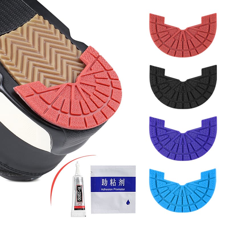 Cross-border Amazon shoe anti-scuff patch, thickened rubber bottom non-slip wear-resistant sports sole accessory.