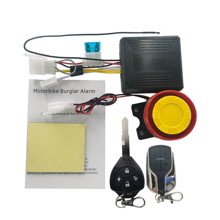 Motorcycle Anti-Theft Alarm Motorcycle Alarm Key Integrated Remote Control Engine Kill Dual Flash Full Function Accessories Find My Bike