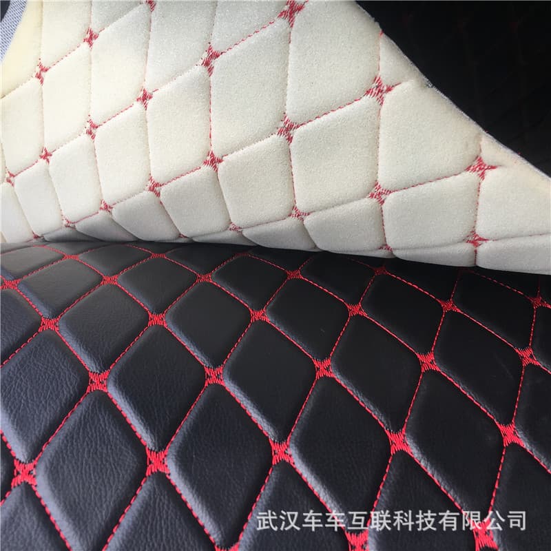Roof Lining Decorative Materials, Interior Fabrics, Automotive Mat Rolls, Heavy-duty Vehicle Quilted Leather Sponge Semi-finished Products Manufacturer