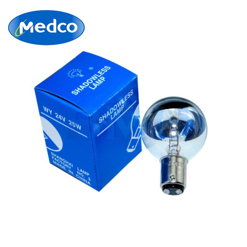 24V 25W single-hole cold-faced lamp, bayonet-type instrument shadowless lamp, specially supplied for export.