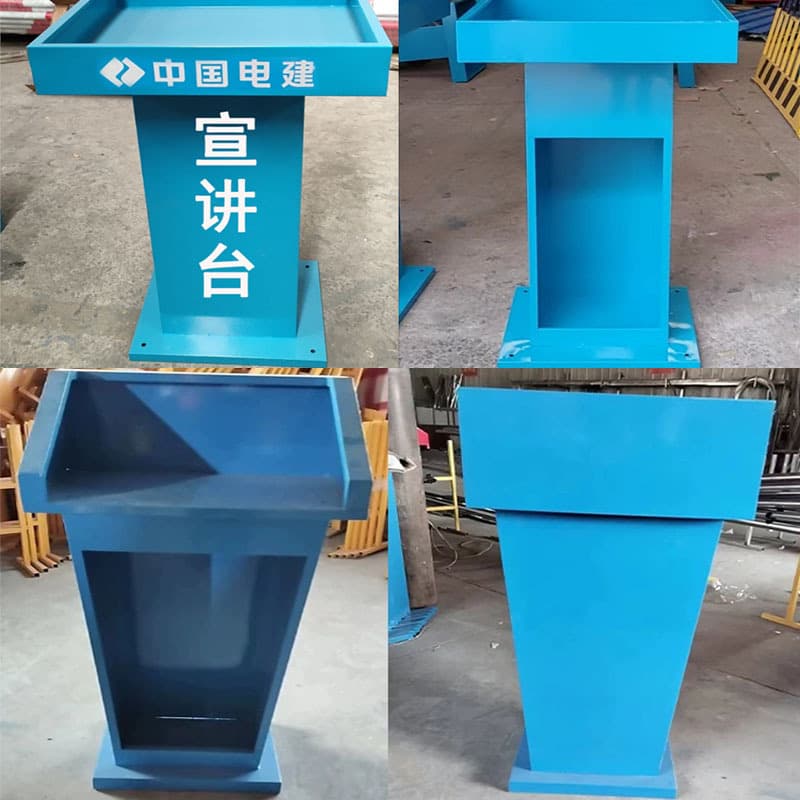 Guangdong Manufacturer Ashtray Ready Stock, Site Smoking Receptacle, Construction Review Stand, Temporary Fire Safety Ashtray Box, Briefing Platform