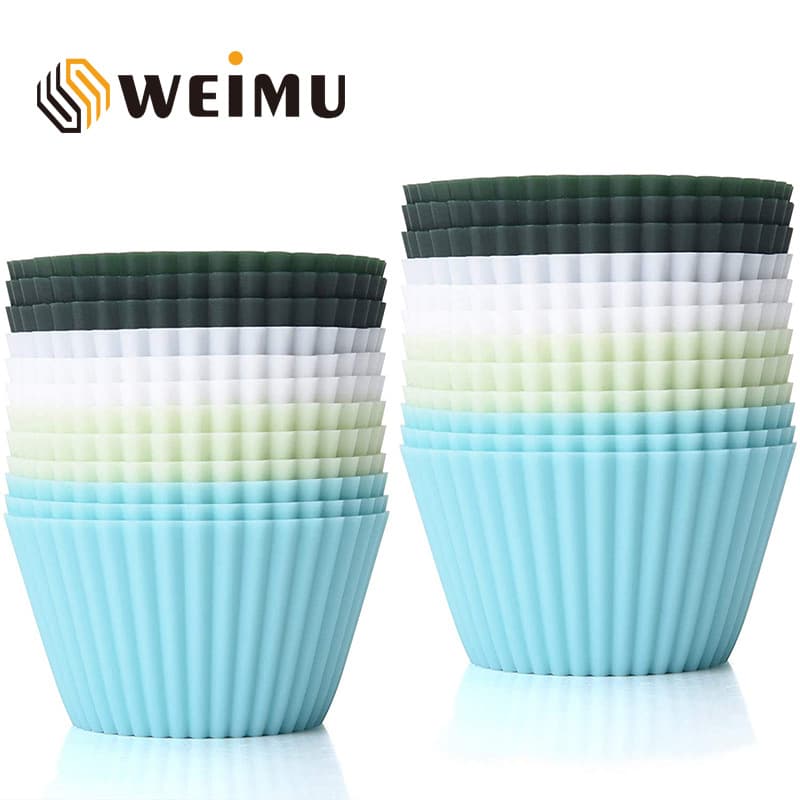 Factory spot wholesale hot selling baking tools high temperature resistant silicone cake mold food grade muffin cup cake mold