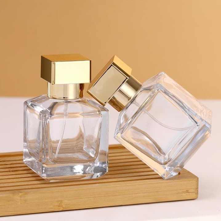 Glass Perfume Bottle 70ml/100ml Continuous Spray Bottle Bayonet Transparent Perfume Refillable Bottle Spray Perfume Bottle