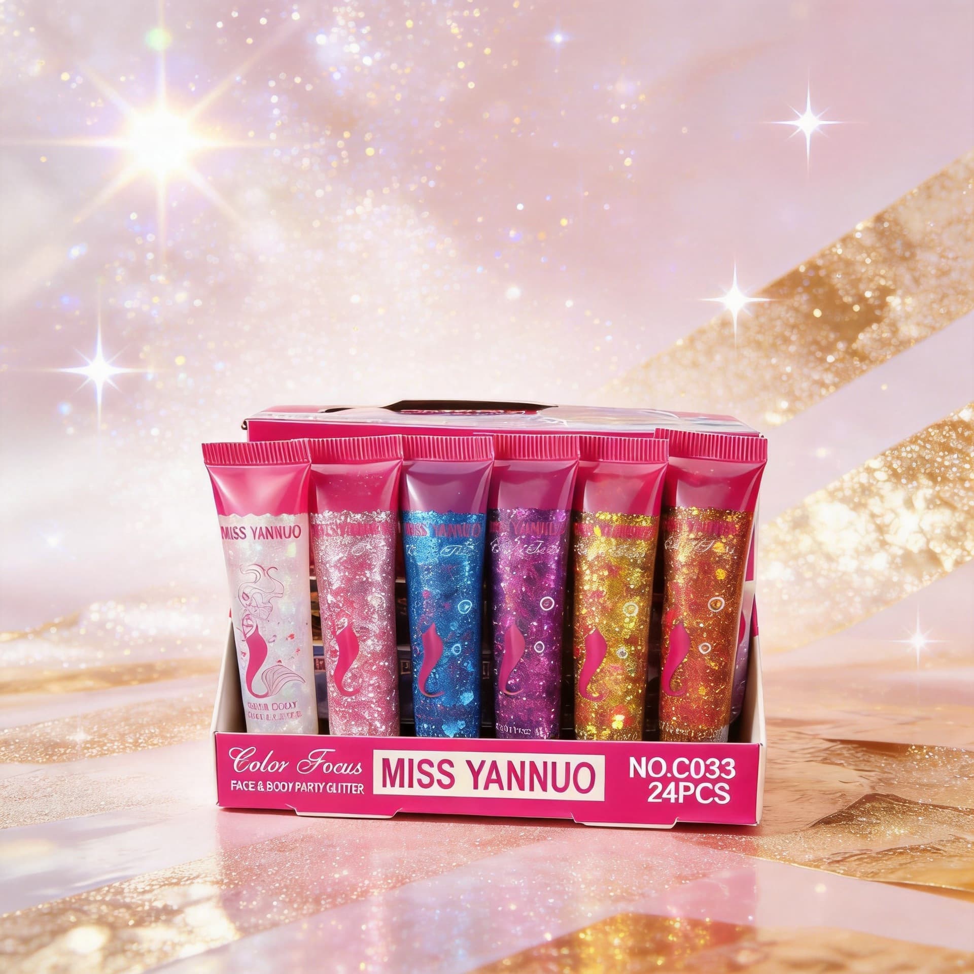 Cross-border lip balm and lip gloss combination 24 pieces, moisturizing, nourishing and repairing lip lines, source factory wholesale