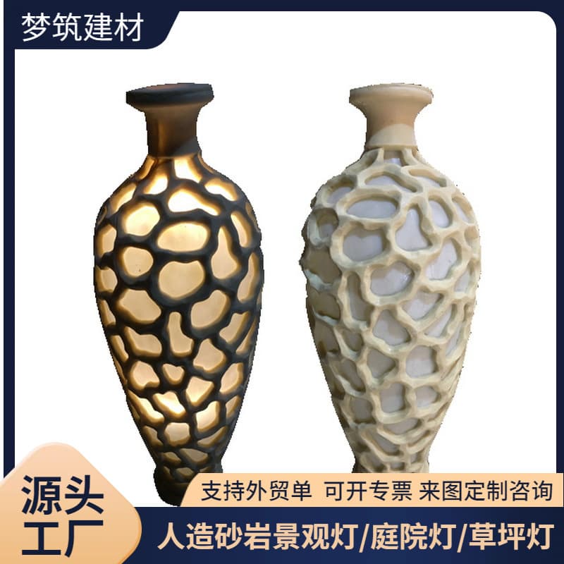 Artificial stone sandstone translucent light commercial plaza outdoor relief manufacturer classical sandstone sculpture factory