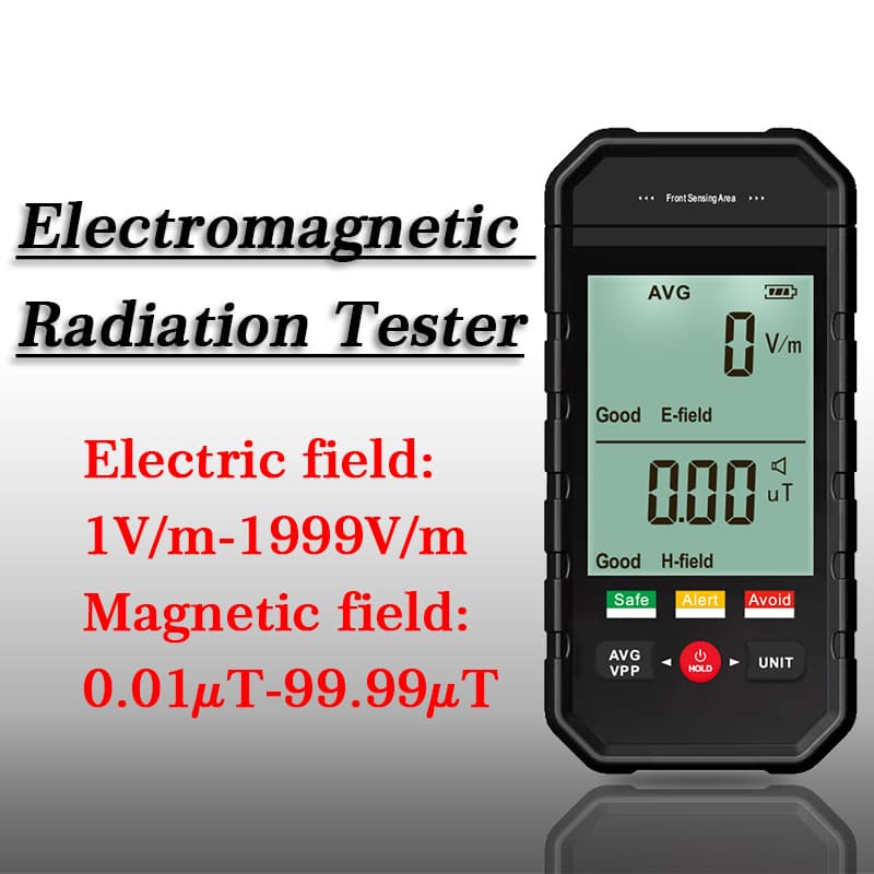 ET925 Electromagnetic Radiation Tester Sound and Light Alarm Electromagnetic Radiation Tester