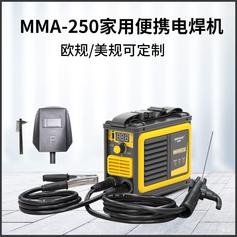 Household Mini MMA250 Inverter DC Portable Welding Machine 110/220V European Standard American Factory Wholesale