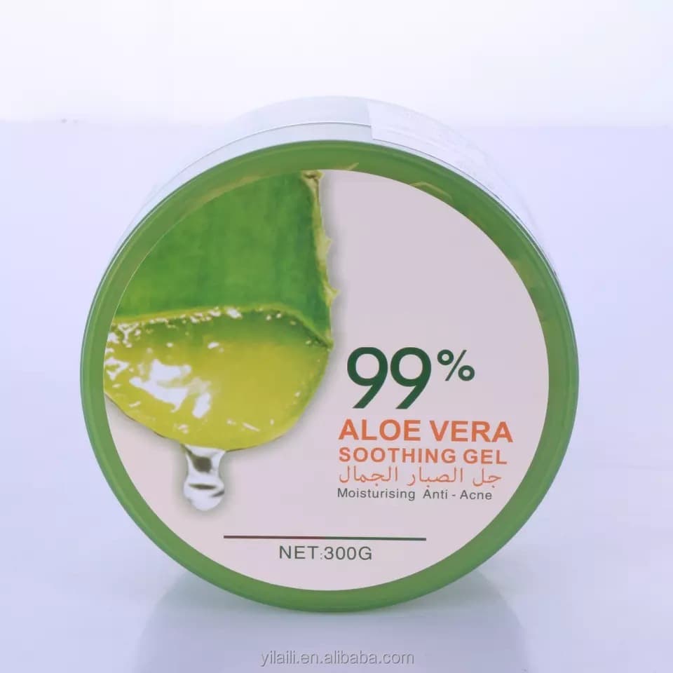 Cross-border Aloe Vera Gel Moisturizing Face Cream Aloe Skin Care Gel Sleeping Mask Moisturizing Lotion 300g Factory Wholesale