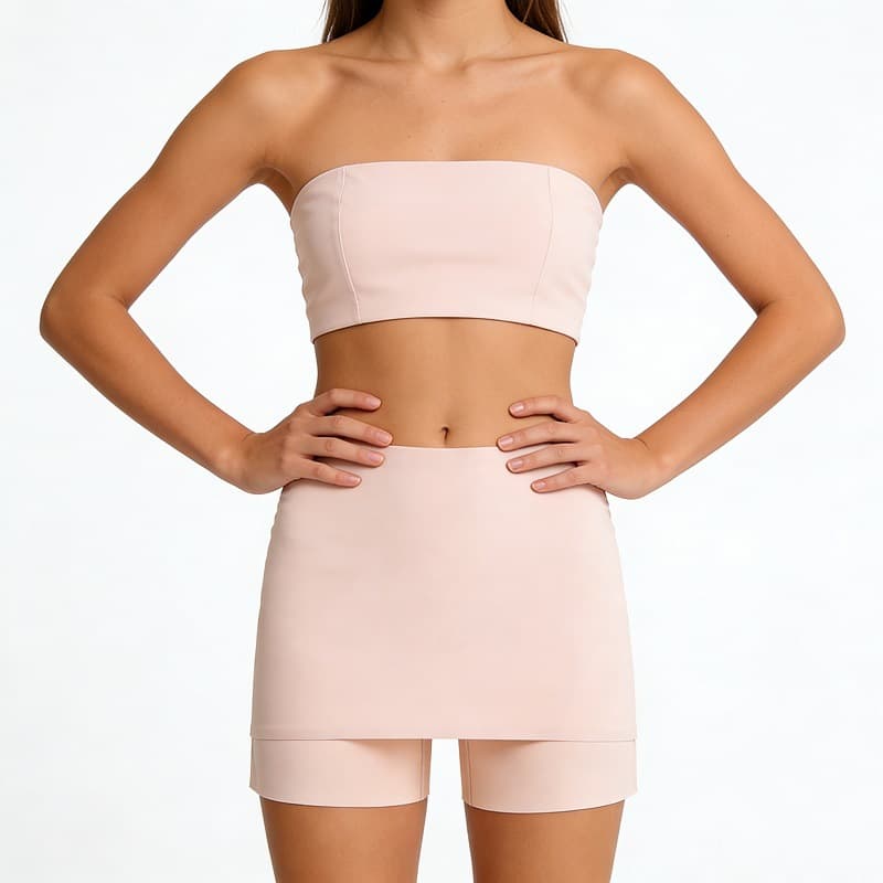 European and American High-Waist Shapewear Leggings for Women, Double-Layer Anti-Exposure Crotch Cover, Lifting and Shaping Safety Shorts New
