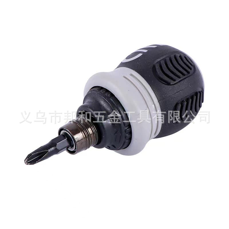 Cross-Border Ratchet Screwdriver Retractable Dual-Purpose Special Screwdriver, Flat/Phillips Magnetic Chrome Vanadium Steel Screwdriver