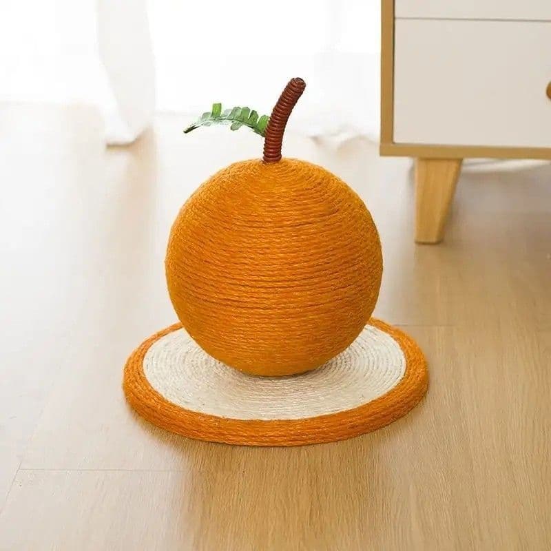Carrot Cat Scratcher Sisal Cat Scratching Post Pet Cat Tree Cat Toys for Claw Sharpening and Scratching, Amazon Style