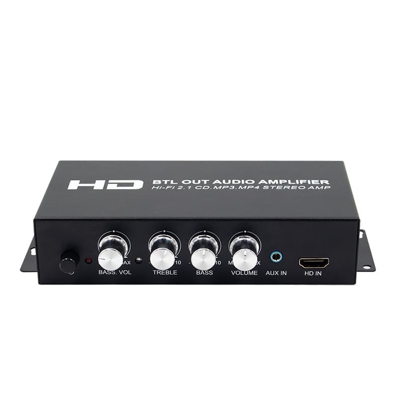 Audio Amplifier HD Audio Amplifier Hi-Fi 2.1 Channel Power Player