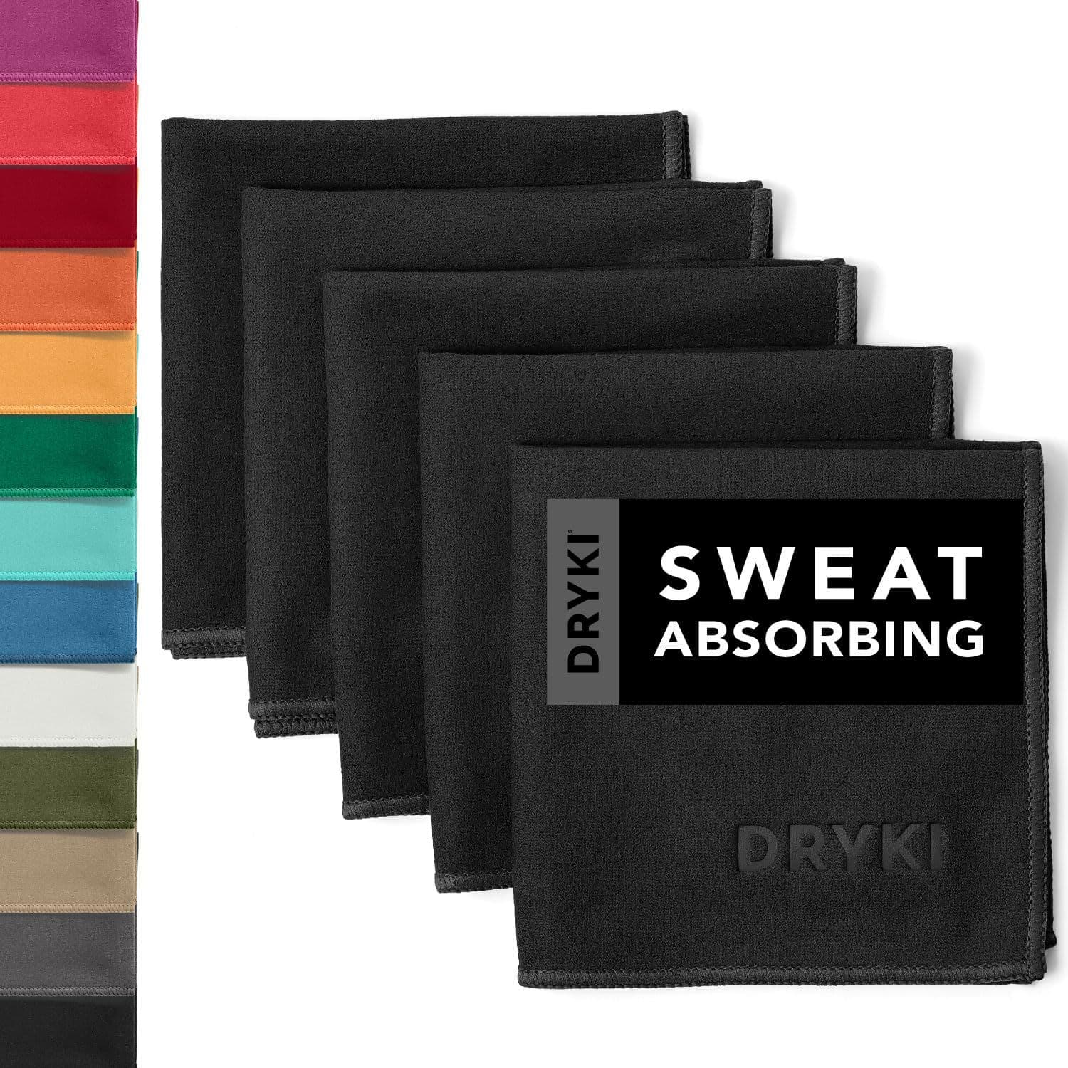 Sweat-absorbing towels, quick-dry microfiber sports towels for fitness, absorbent sweat handkerchiefs, sports sweat towels