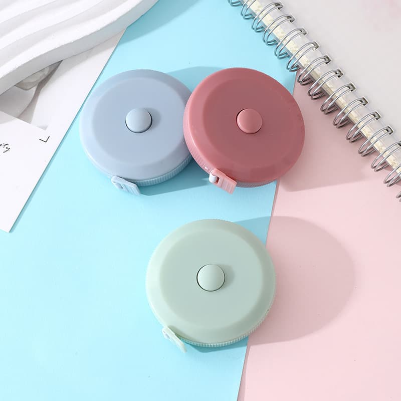 Nordic style small tape measure, mini multifunctional high-precision 1.5m tailor's body measuring soft tape