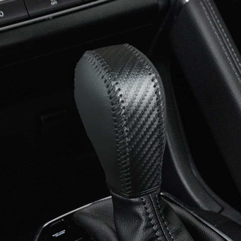 Genuine Leather Hand-Stitched Shift Boot Cover for 2017-2019 Renault Koleos Kadjar