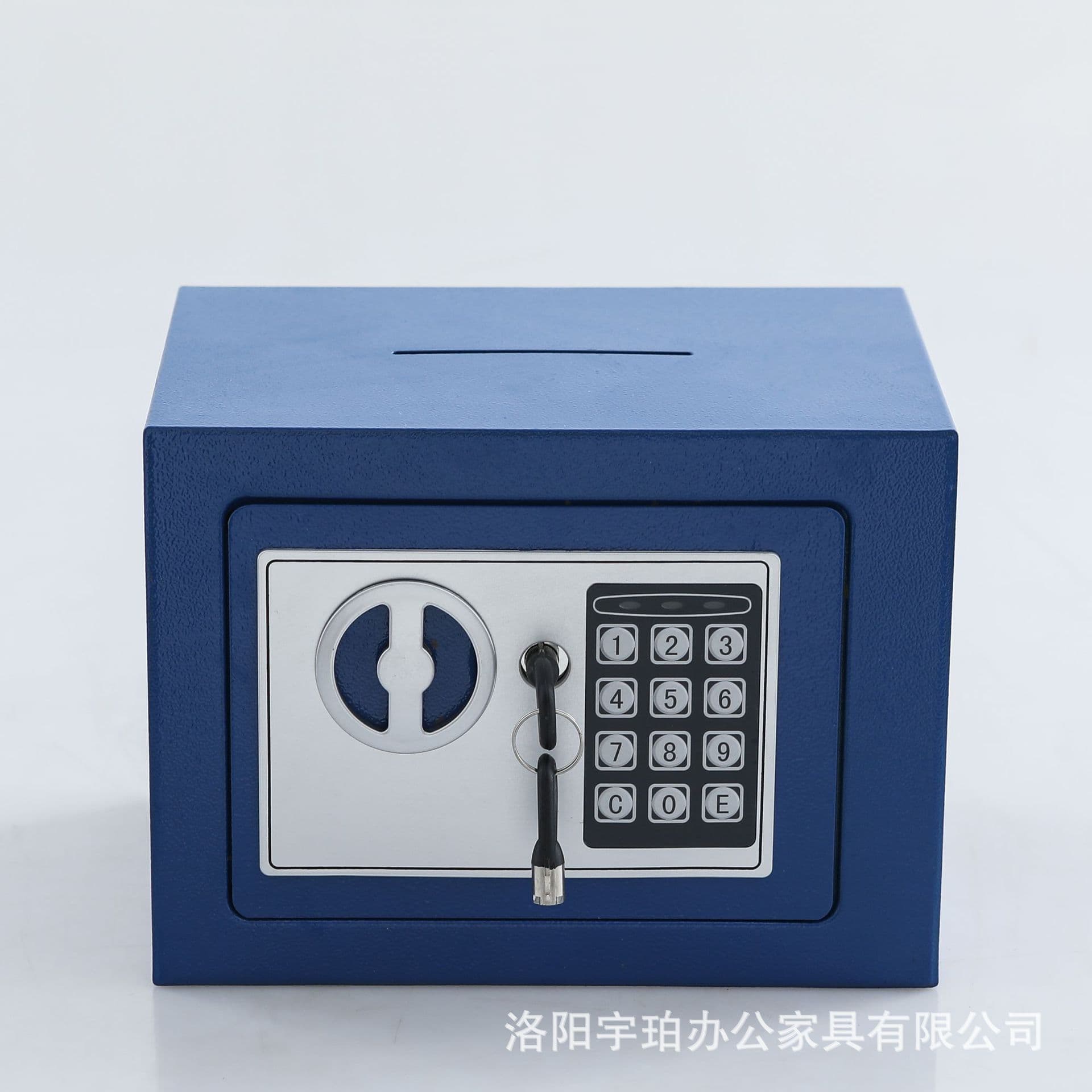 Safe 17E All-Steel Home Small Safe Mini Wall-Mounted Electronic Password Coin Bank Storage Box