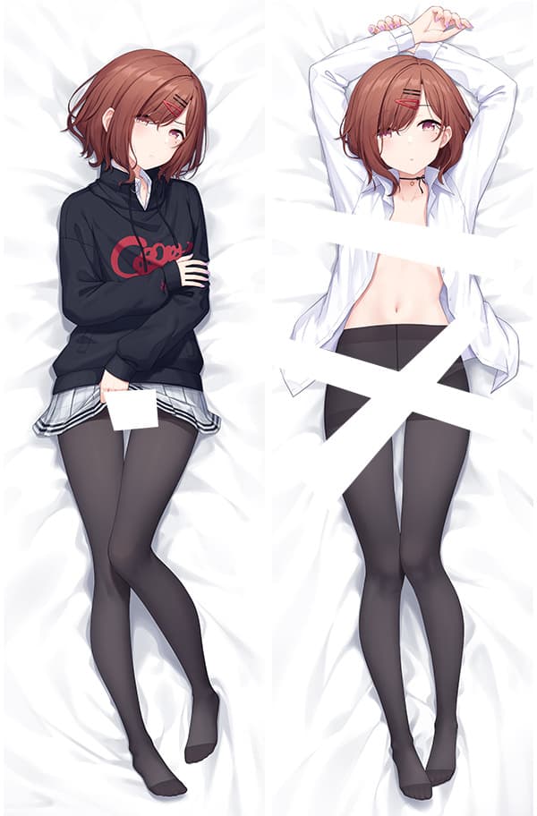 Sexy Print Hugging Pillowcase Anime Surroundings 2way Polyester Fabric Cushion Cover for Manga Show Coupling round Hugging Pillow