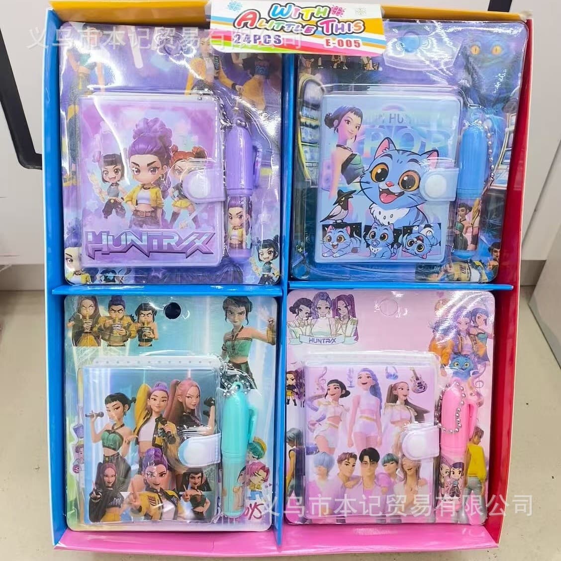 Foreign trade internet celebrity K-pop witch hunter group portable pocket notebook students like to take notes as a gift