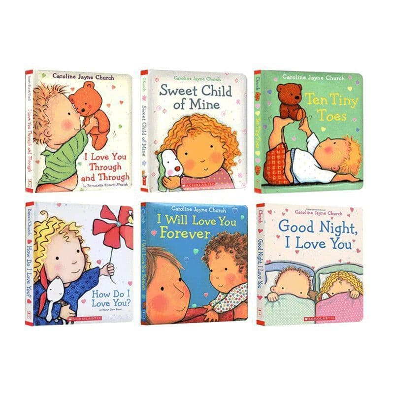 English Original Children's Enlightenment Caroline Jayne Church Love Goodnight Story Parent-Child Picture Book