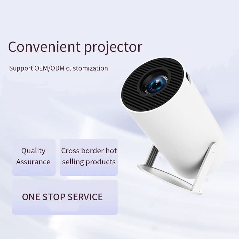 Cross-border Hot Product HY300 Projector, Home Mini Portable HD Projector, Supports Wireless Screen Mirroring