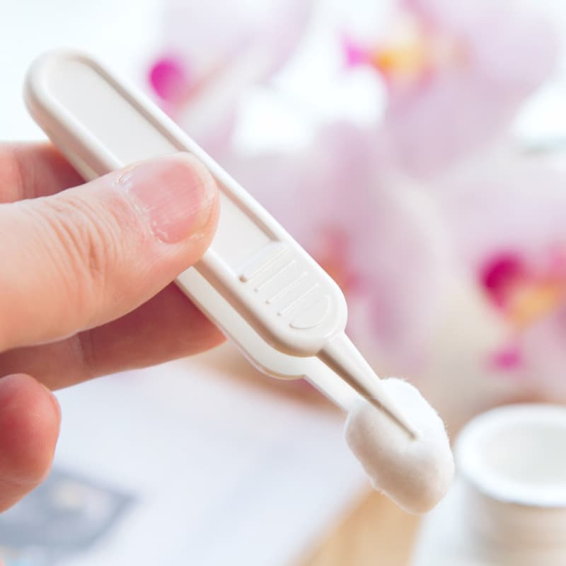Baby Nasal Mucus Clip Infant Daily Care Cleaning Tweezers Round Tip Clip