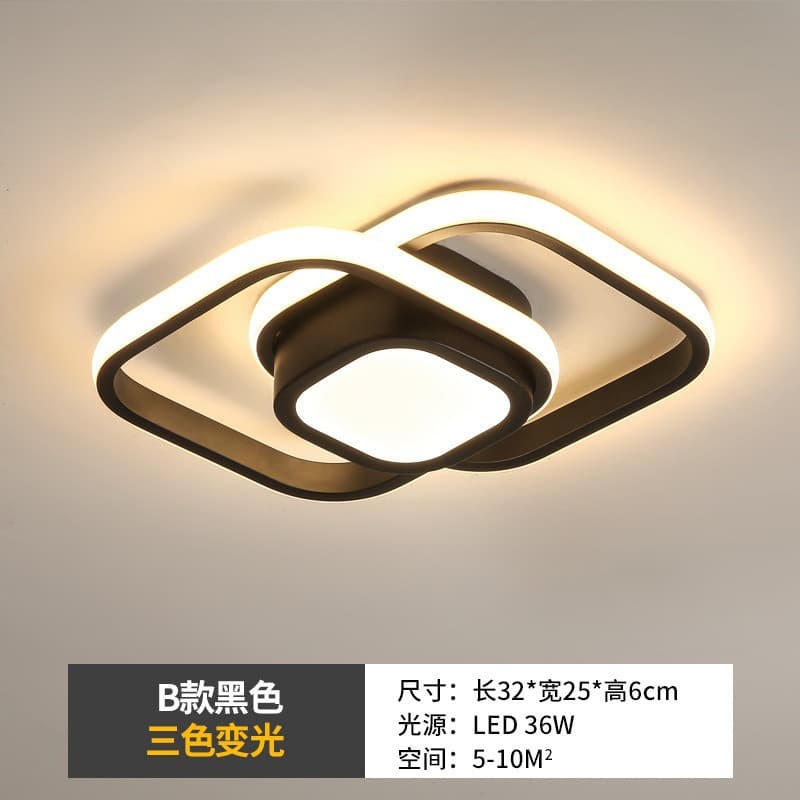 Nordic Corridor Light, Simple Modern Hallway Light, Entryway Porch Light, Creative Cloakroom Balcony Ceiling Light