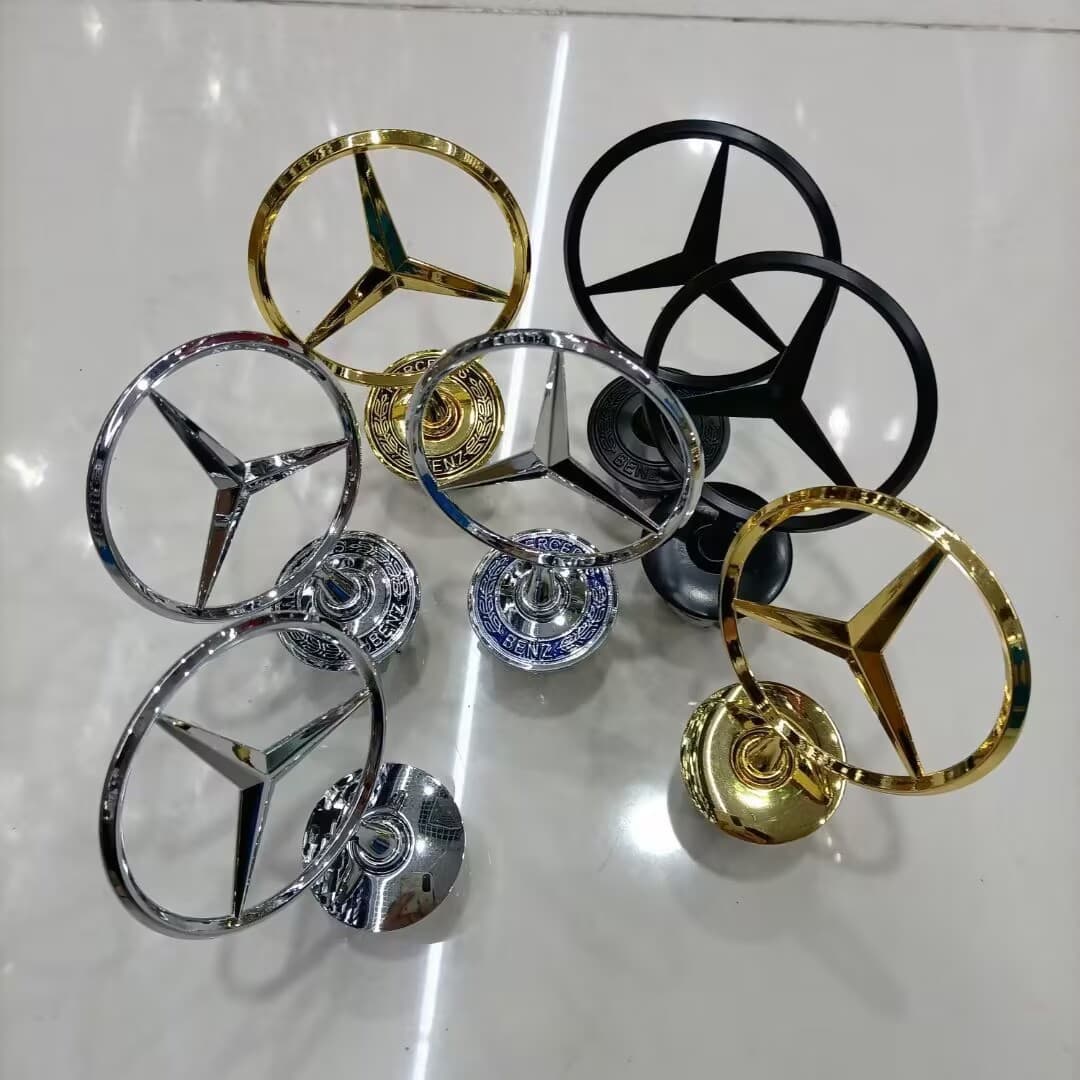 Compatible with Mercedes Hood Emblem W210 W221 Front Hood Badge W212 W204 Maybach Engine Hood Logo
