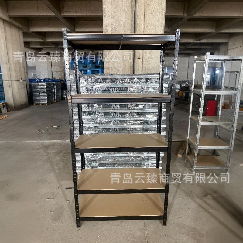 Source factory storage metal shelves multi-specification multi-layer wooden boards can be freely layered storage racks