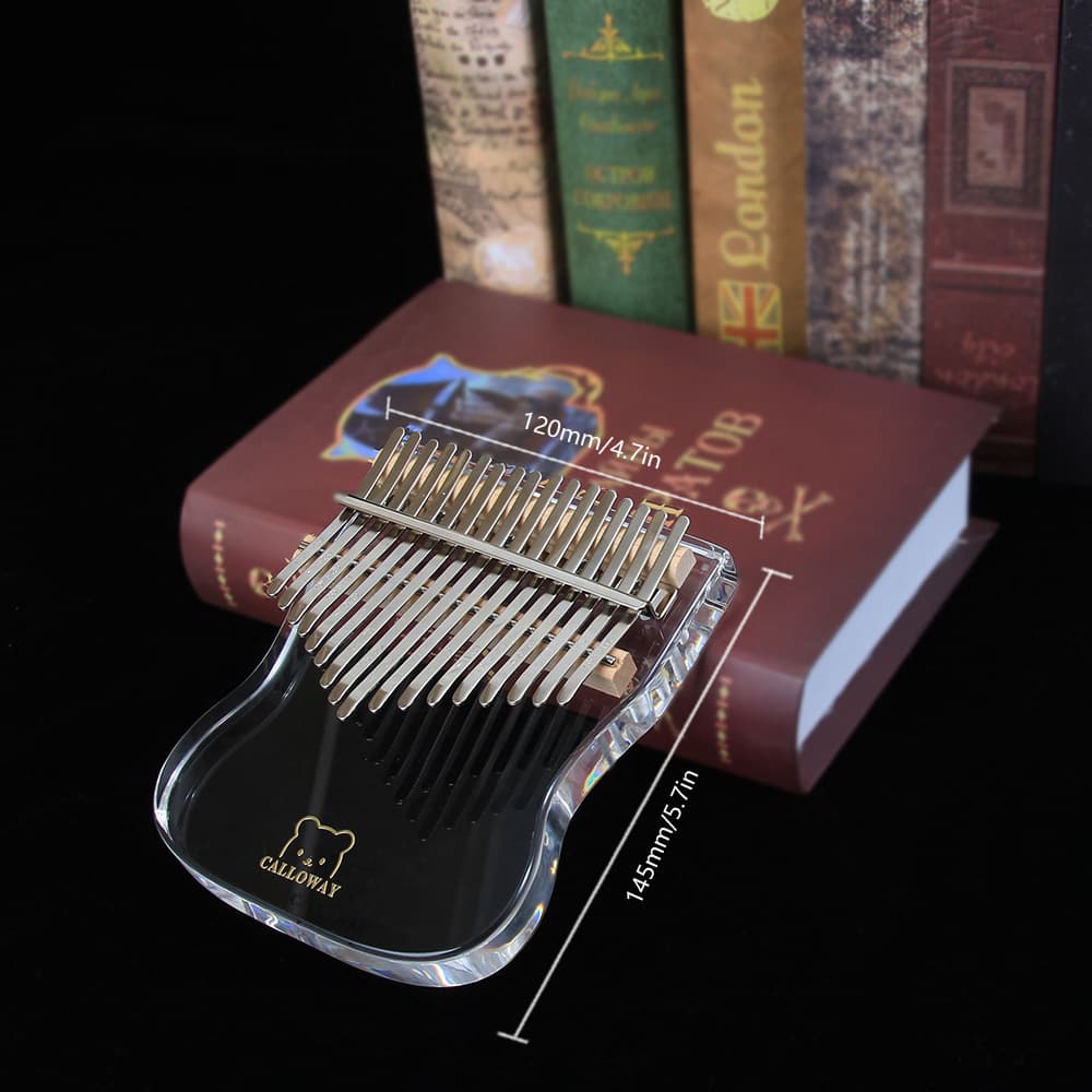 Physical Factory One-Piece Delivery Transparent Crystal Dragon Cat Claw Plate Carinba Thumb Piano CALIMBA Finger Piano