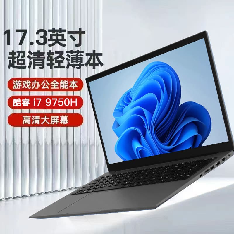 Carefully selected brand new 17.3-inch large screen laptop Core i7 9750H learning portable office gaming notebook