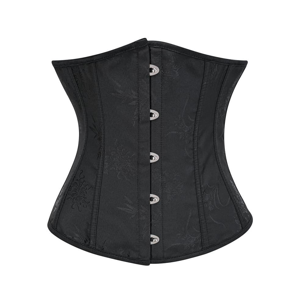C22134# Jacquard Palace Short Waist Cincher Corset Belt for Women Tummy Control Shapewear